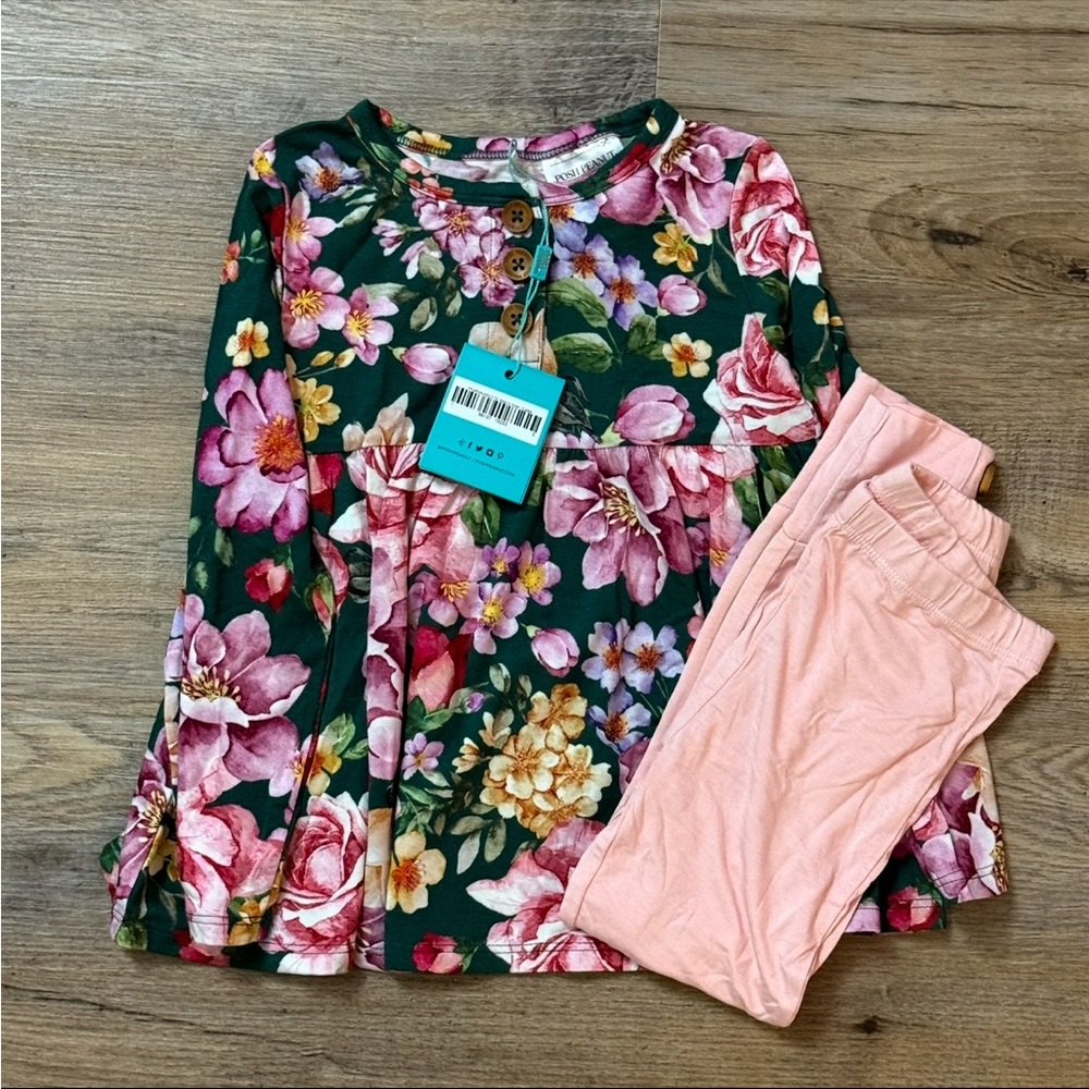 Posh Peanut Peplum and Pants NWT